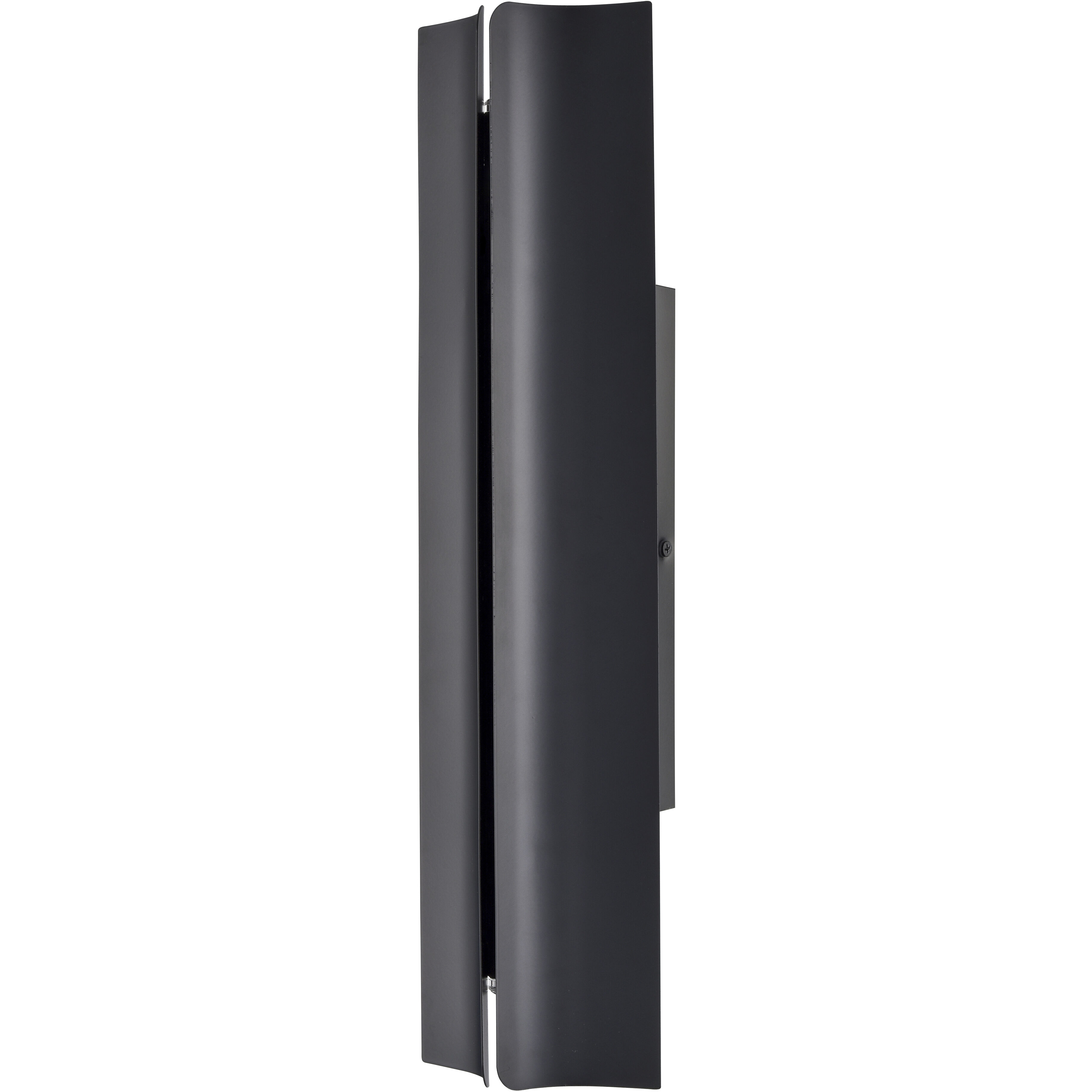 None LED 20 inch Powder Coated Black Outdoor Wall Sconce